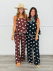Polka Dot Wide Leg Pants (Reg.) - 2 Colors