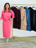 Mock Neck Sweater Top & Midi Skirt Set (Reg.) - 5 Colors