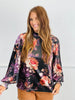 Black Velvet Floral Frenzy Blouse (Reg. & Plus)