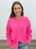 Punch Button Down Sherpa Jacket (Reg.)