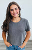 Sparkly Lurex Tunic Top (Reg. & Plus)- 3 Colors