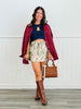 POL Sand Leopard Cargo Mini Skirt (Reg.)