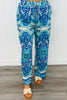 Blue Mix Print Pants (Reg.)