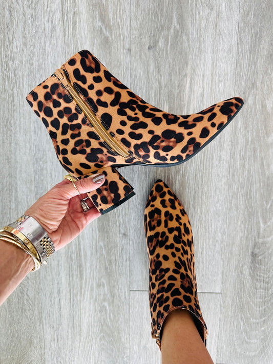 Leopard In The Wild Ankle Boots