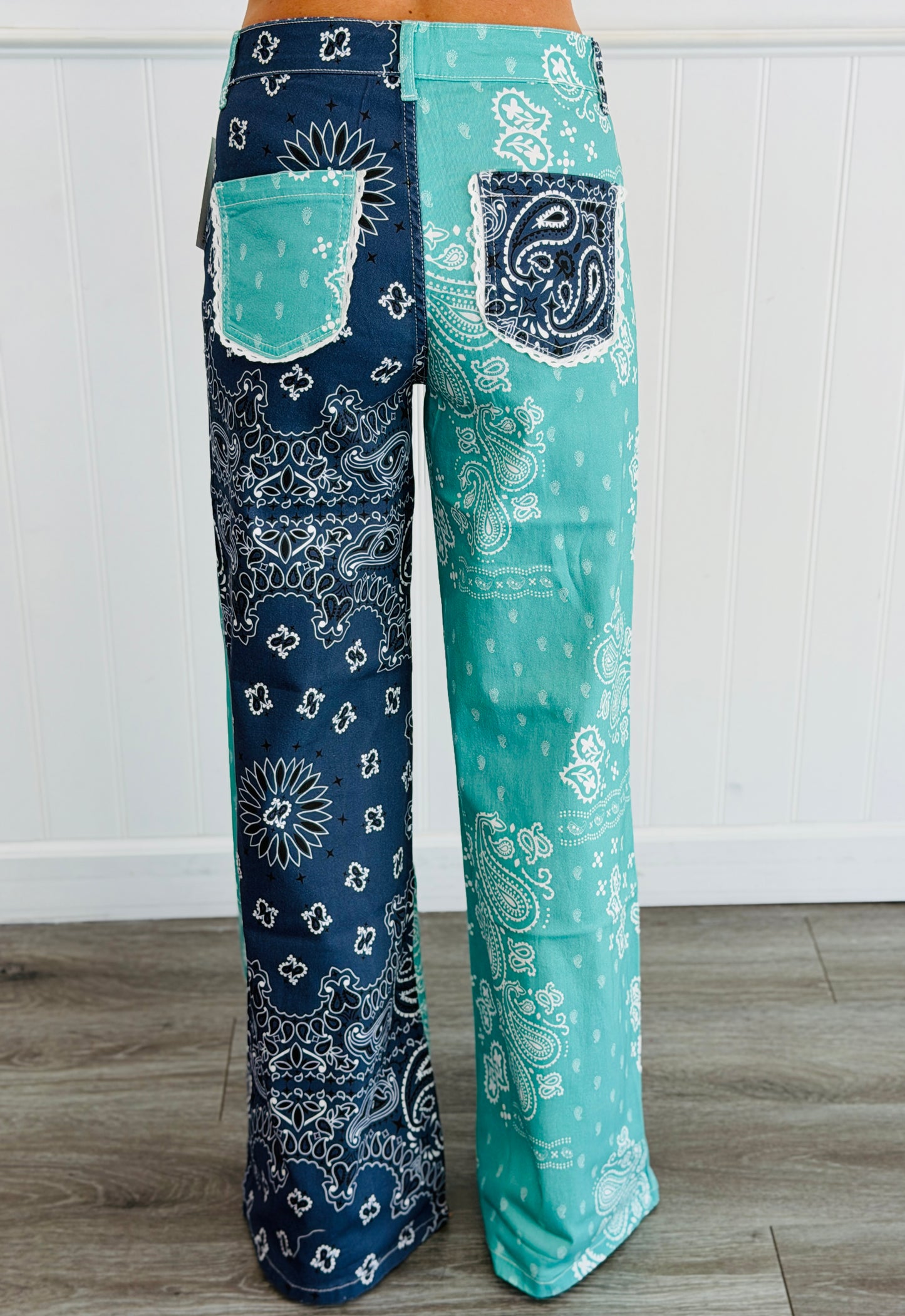 Bandana Duo Denim Pants (Reg.)