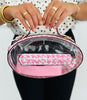 Houndstooth Clear Football Stadium Bag (4 colors)