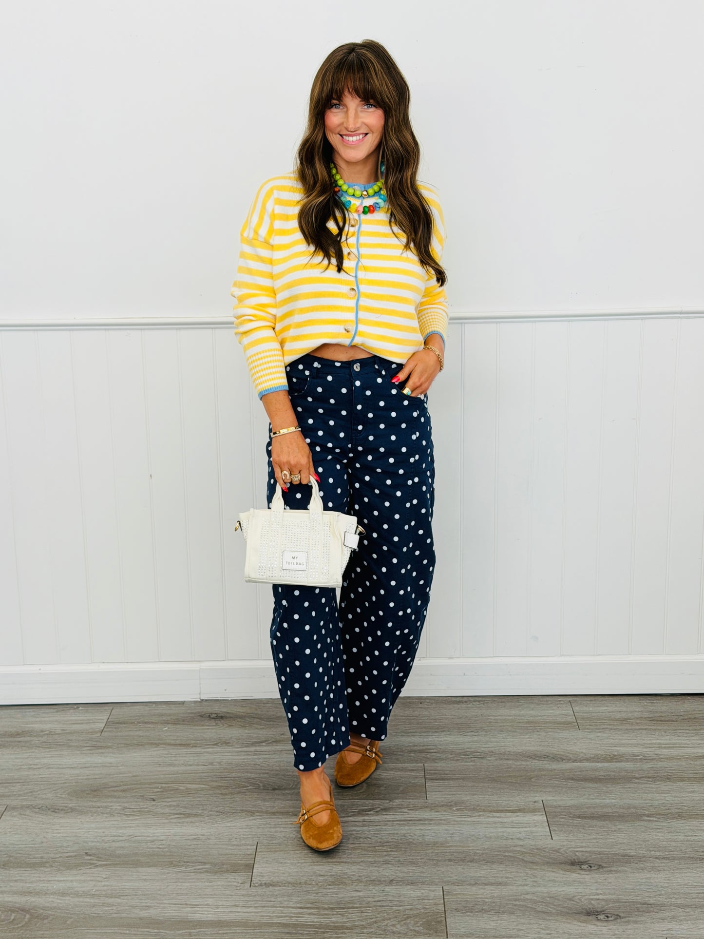 Polka Dot Party Barrel Pants (Reg.) - 4 Colors