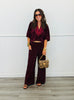 Tonal Polka Dot Velvet Blouse (Reg.) - 4 Colors