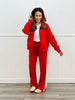 Scuba Modal Striped Zip Up Jacket (Reg.)-2 Colors