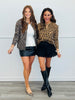 Leopard Print Button Up Cardigan (Reg.) - 2 Colors