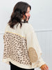 POL Cream Multi Thermal Quilted Contrast Jacket (Reg)