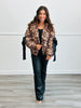 Leopard Elbow Bow Knot Puffer Jacket (Reg.)