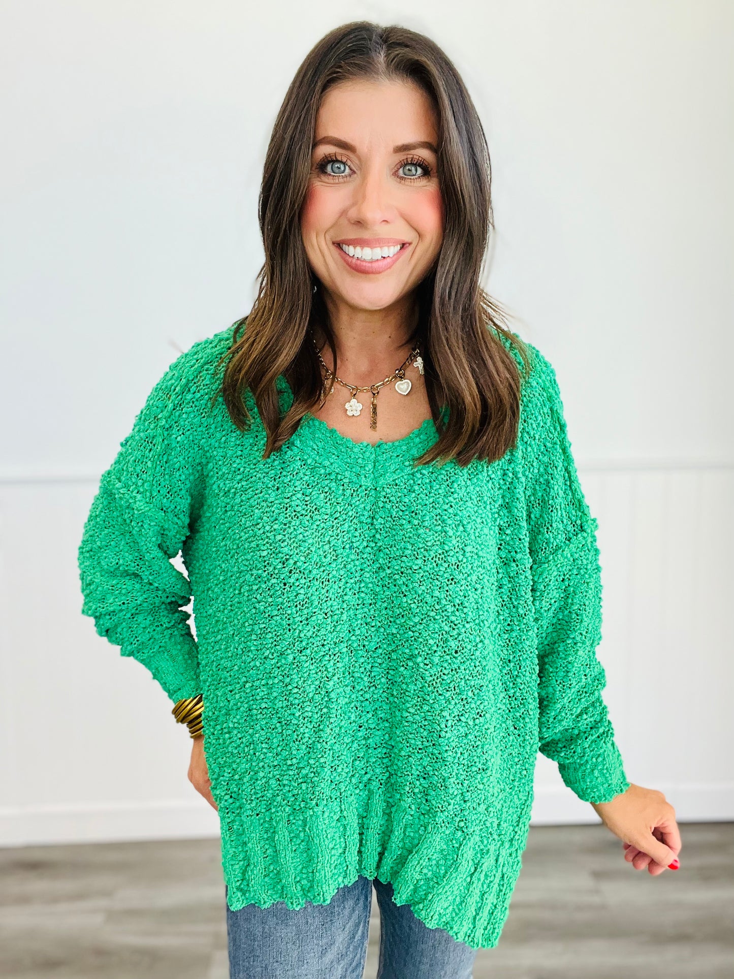 Fab Fuzzy Sweater Top (Reg & Plus)-3 Colors