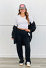 Long Sleeve Woven Oversized Shirt (Reg.)- 3 Colors