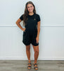 Black Everyday Overalls (Reg. and Plus)
