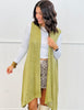 Dear Scarlett Cozy Sleeveless Vest (Reg. and Plus) - 6 Colors