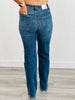 Judy Blue Studded In Sweetness Straight Jeans (Reg. and Plus)