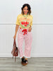 Striped Grommet Waist Denim Barrel Pants (Reg.)-2 Colors