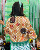 Queen Of Sparkles Polka Dot Fall Football Button Up Cardigan (Reg. and Plus)