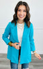 Dear Scarlett Magic 3/4 Sleeve Blazer (Reg. and Plus) - 9 Colors