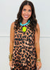 Leopard Print Scoop Back Tank & Pants Set (Reg.)