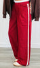 Double Waistband Side Strip Pants (Reg.)-2 Colors