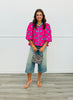 Polka Dot Perfectly Peplum Blouse (Reg.) - 2 Colors