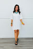 White Multi Rhinestones Top (Reg.)