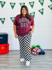 Checkered Game Day Tee - 8 Colors