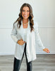 Soft Shine Open Front Blazer (Reg.)-3 Colors