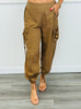 Mocha Cargo Parachute Pants (Reg.)