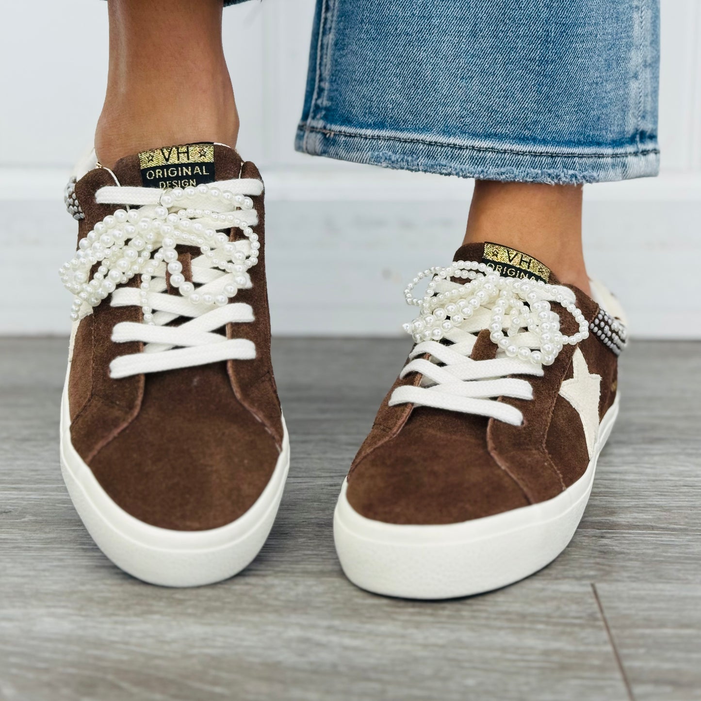 VH x WR Sweet and Suede Pearl Sneakers