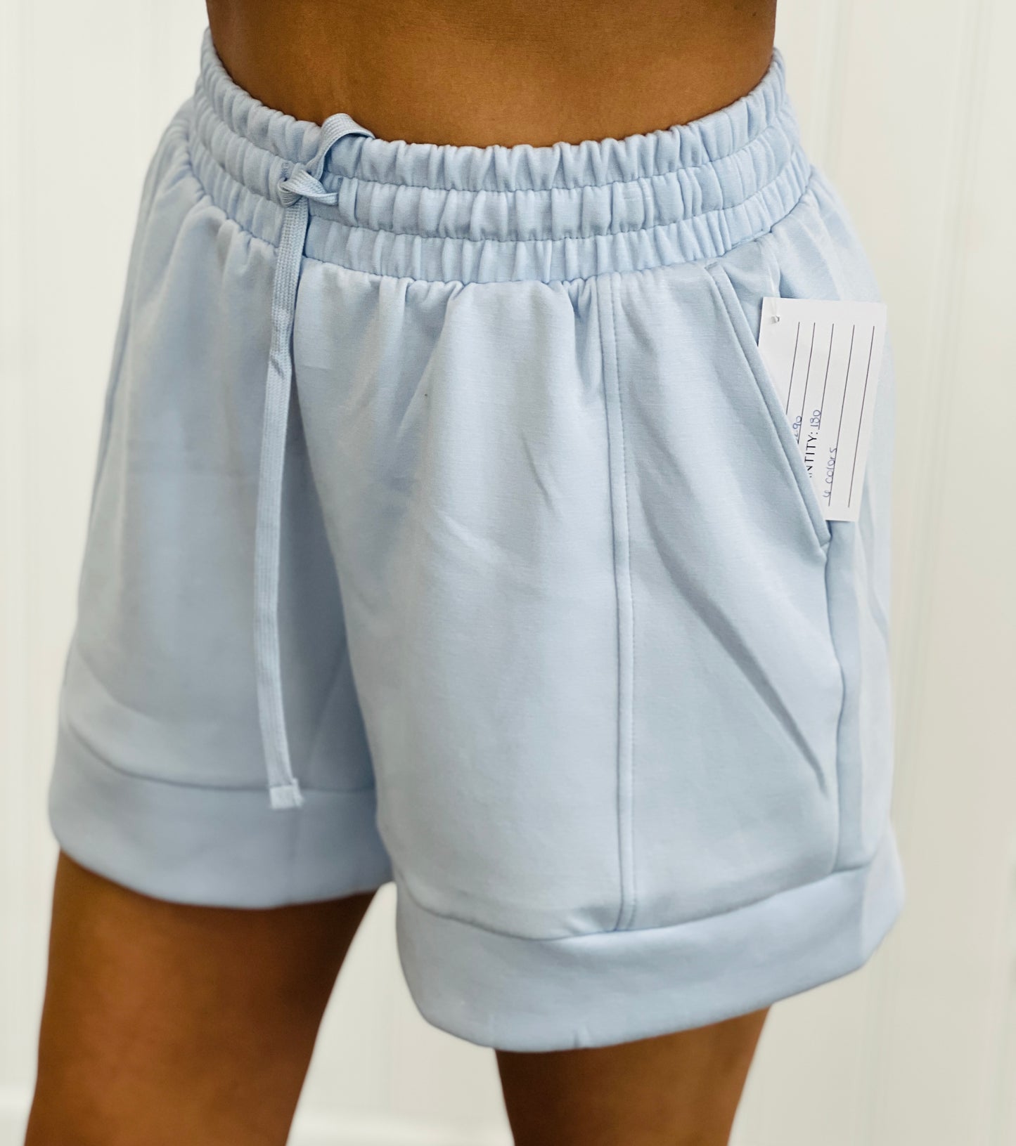 Modal Scuba Casual Short (Reg & Plus)-6 Colors