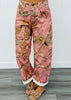 Pink Tree Camo Wide Leg Pants (Reg & Plus)