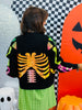 Queen Of Sparkles Black Multi Sequin Skeleton Cardigan (Reg. and Plus)
