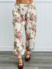 Ivory Floral Top & Jogger Pants Set (Reg & Plus)