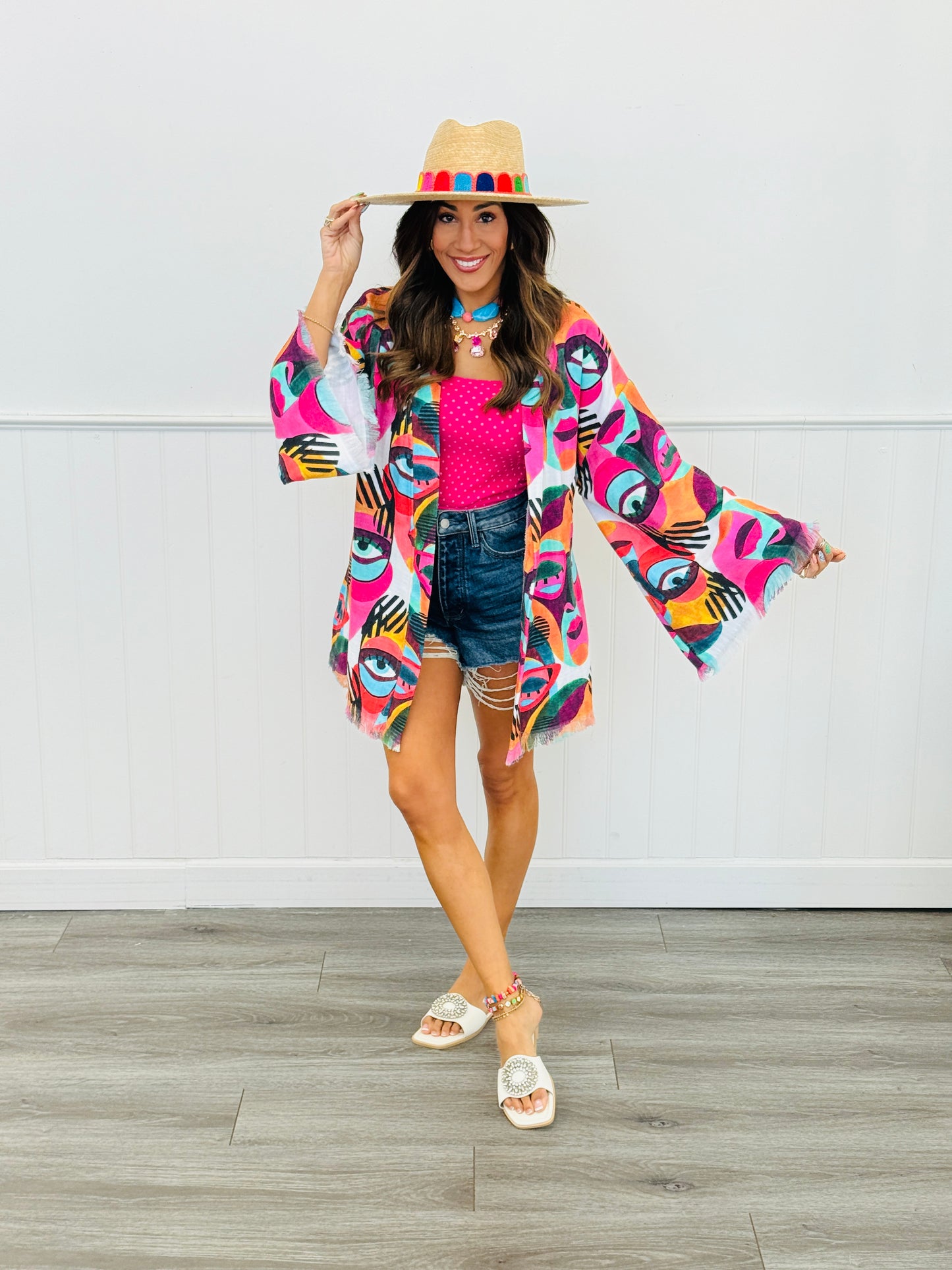 Karli Buxton Picasso Kaftan Set