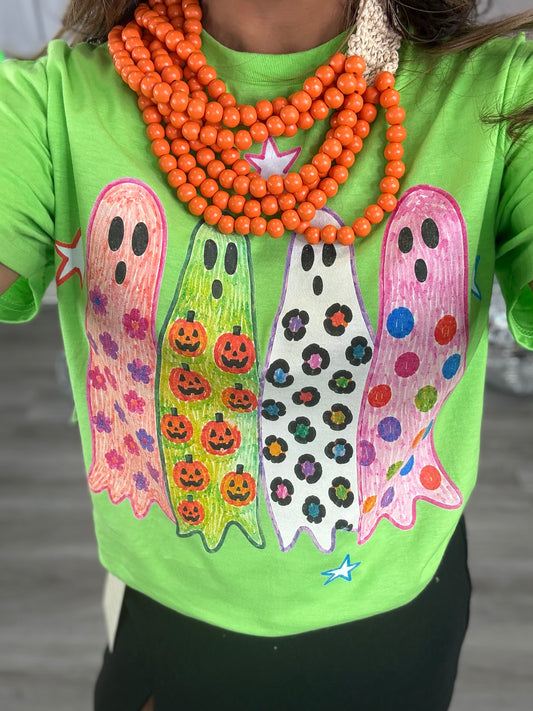 Boo Crew Ghost Tee (Reg. and Plus)