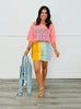 Dream Free Floral Graphic Tee (Reg. and Plus)