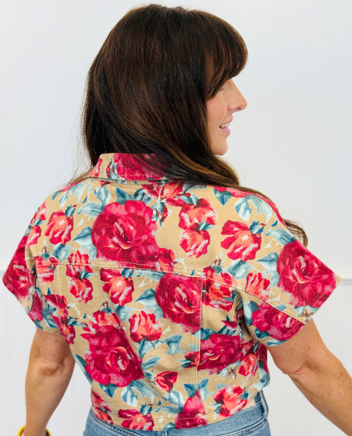 Floral Print Shirt (Reg.)