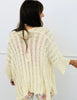 POL Pineapple Open Front Sweater Cardigan (Reg.)