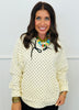 Cozy Micro Polka Dot Hoodie Top (Reg.) - 2 Colors
