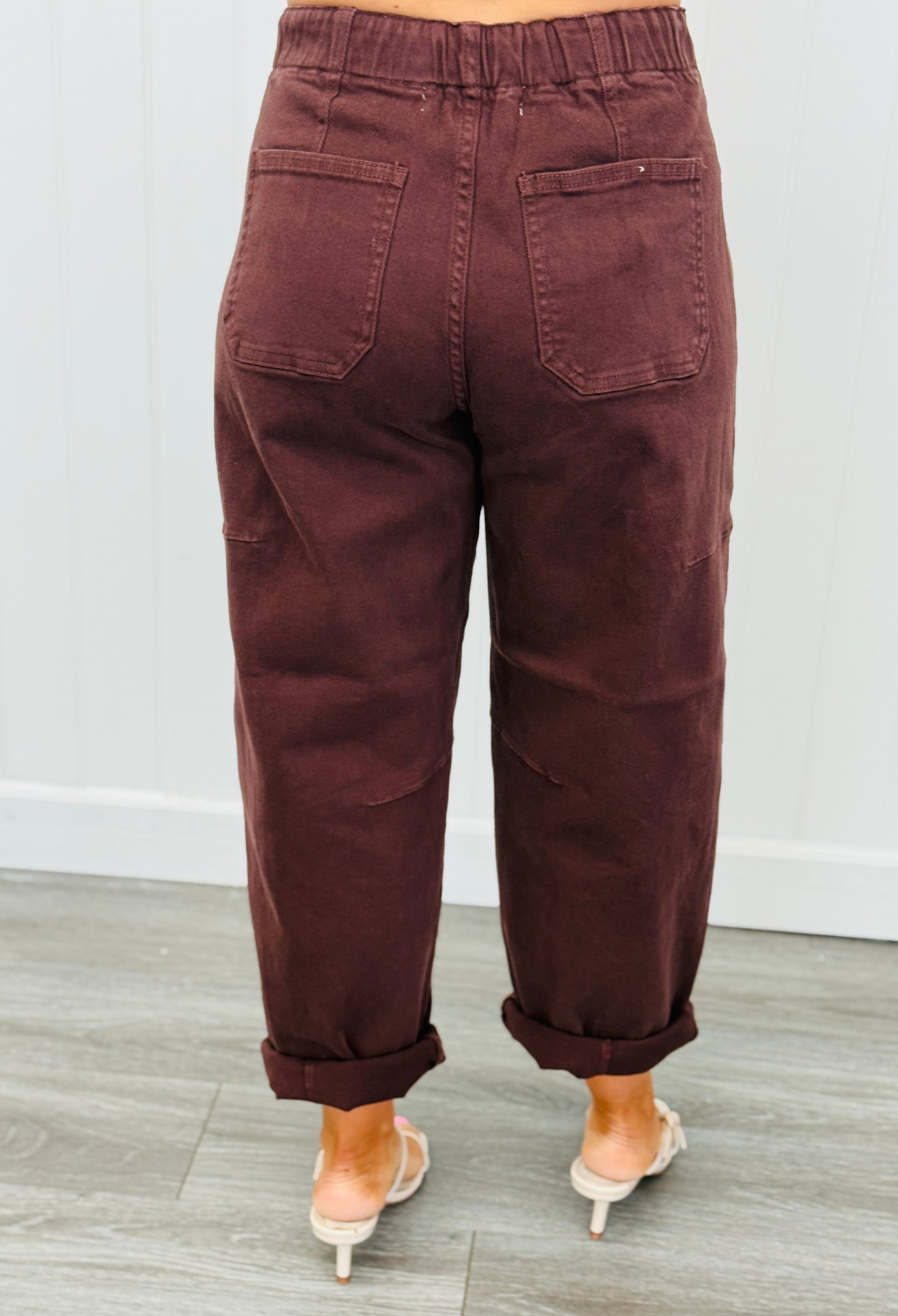 Risen Choco Charm Barrel Jeans (Reg & Plus)