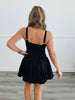 Black Active Bubble Mini Dress (Reg)