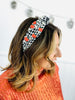 Pumpkin Patch Houndstooth Headband