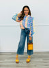 Eyelet Ruffled Neck Baroque Blouse (Reg.) - 2 Colors