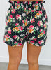 Daisy Polka Dot Runway Paperbag Shorts (Reg. and Plus)