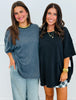 Essential Mineral Washed Tee Top (Reg.) - 2 Colors