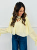 Yellow Cape Long Sleeve Blouse (Reg.)