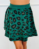 Leopard Print Sweater Knit Mini Skirt (Reg.) - 3 Colors